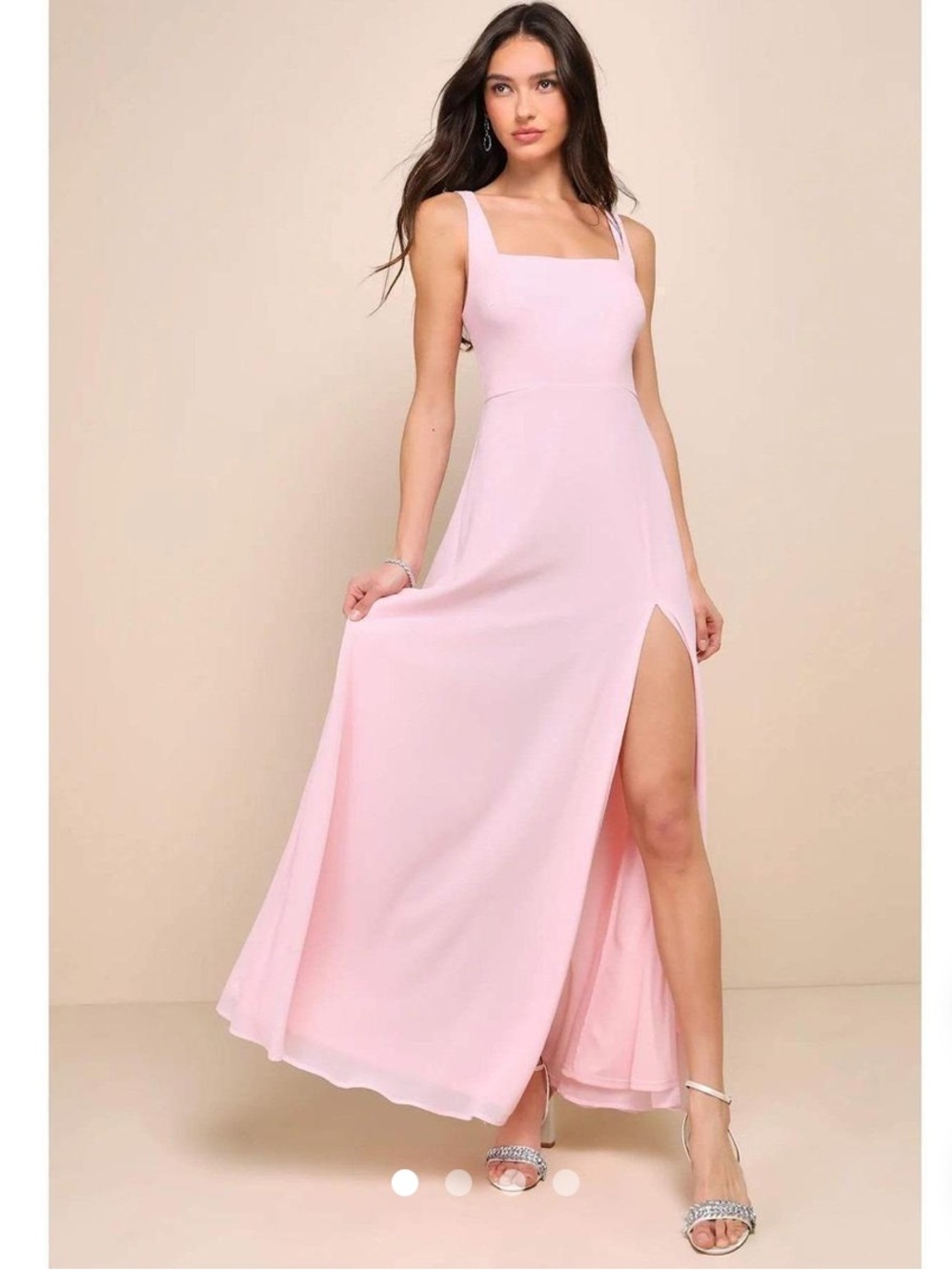 Lulus Women's Remarkable Arrival Light Pink